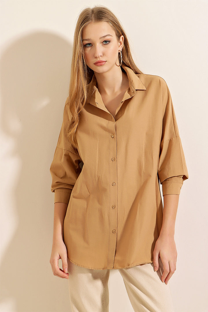 قميص بسكويت نسائي