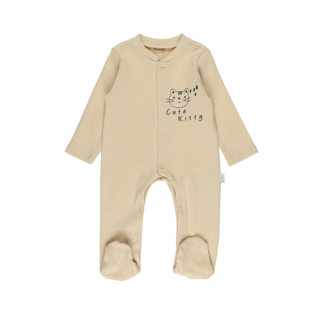 PANÇO Boy's Romper - Beige