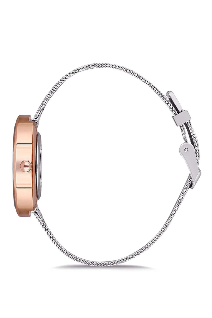 ساعة يد نسائية من الفولاذ APSV1-A5635-KH1C2