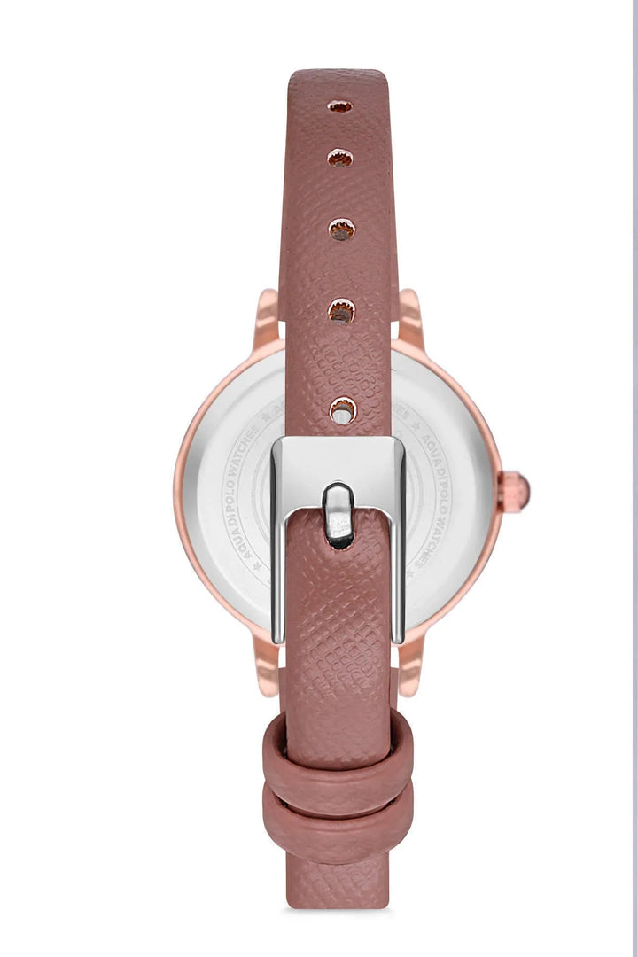 ساعة يد نسائية من الجلد APSV1-A5841-KD662