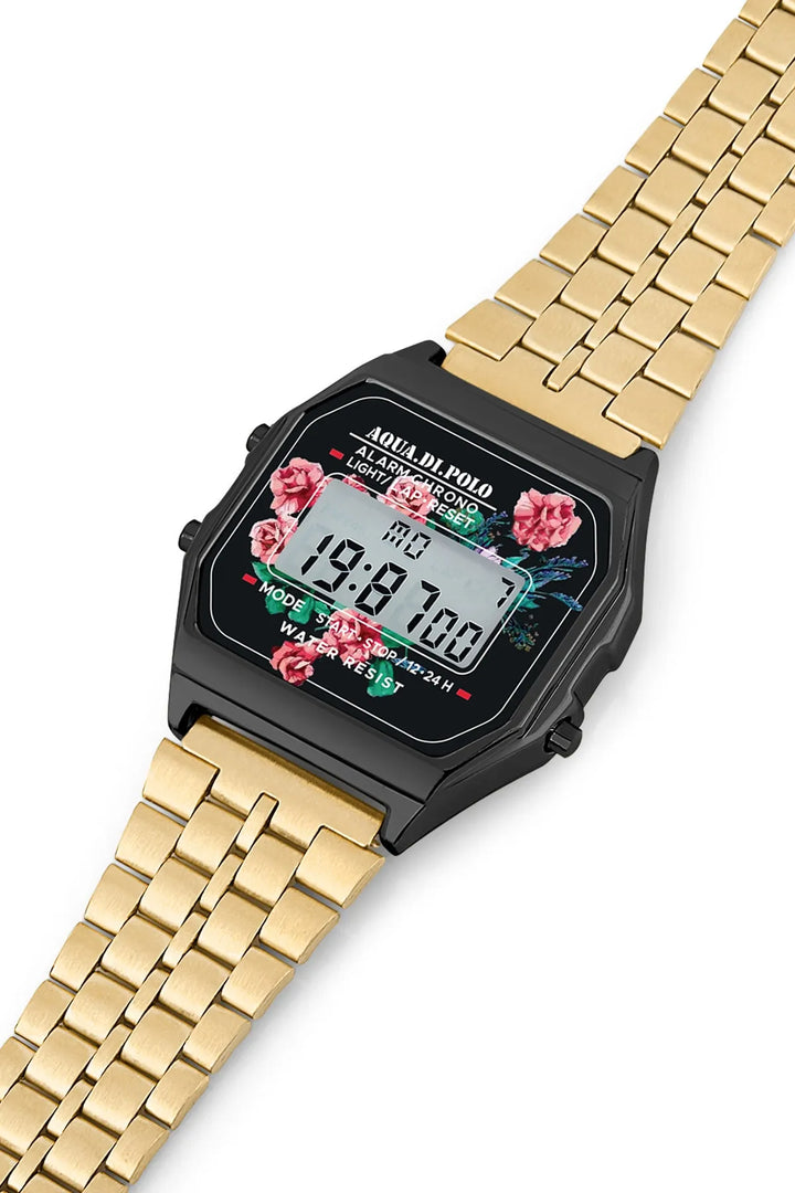 ساعة يد معدنية للنساء APWA034004