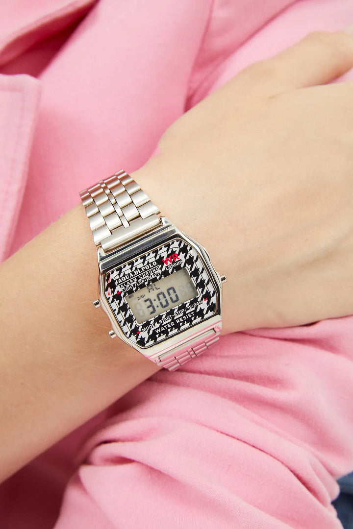 ساعة يد معدنية للجنسين APWA064800