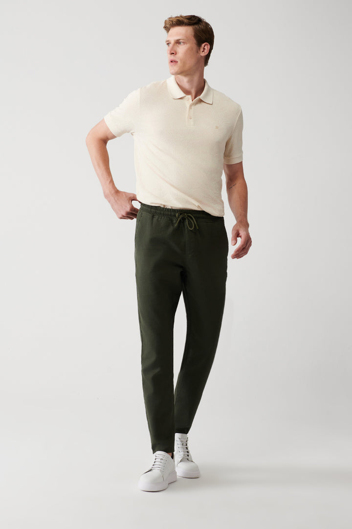 بنطلون كاكي للرجال