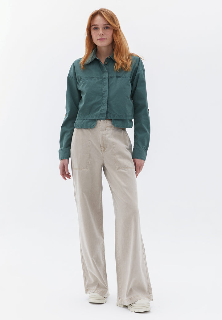 بنطلون نسائي منسوج