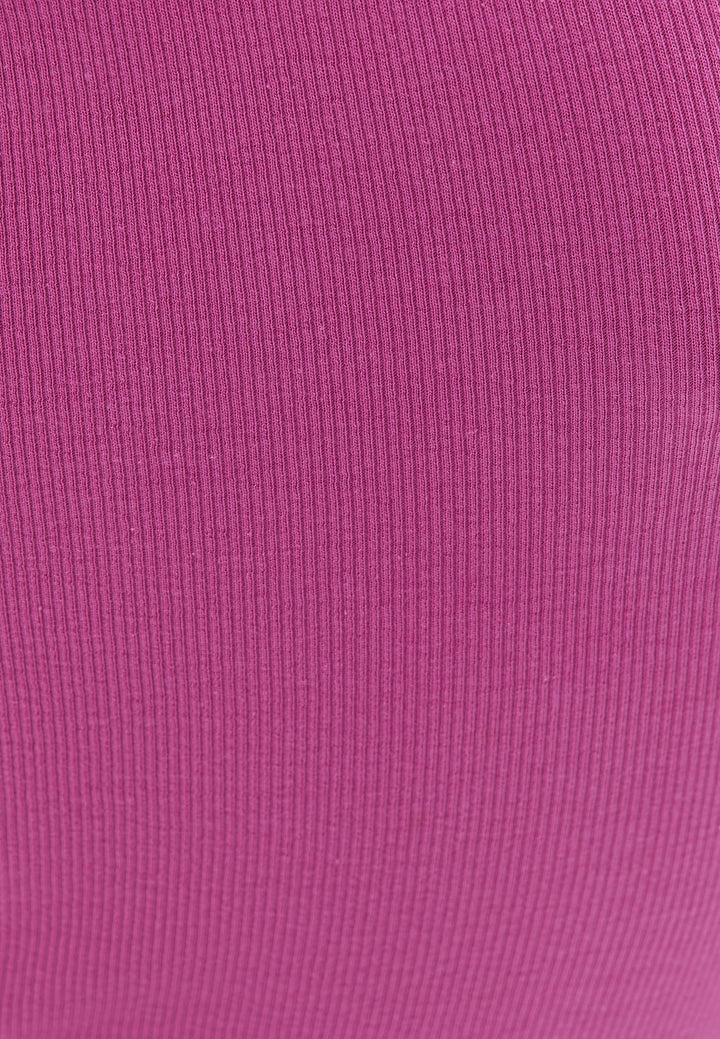 تي شيرت محبوك للسيدات