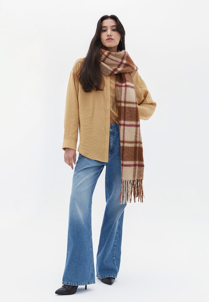 قميص نسائي منسوج