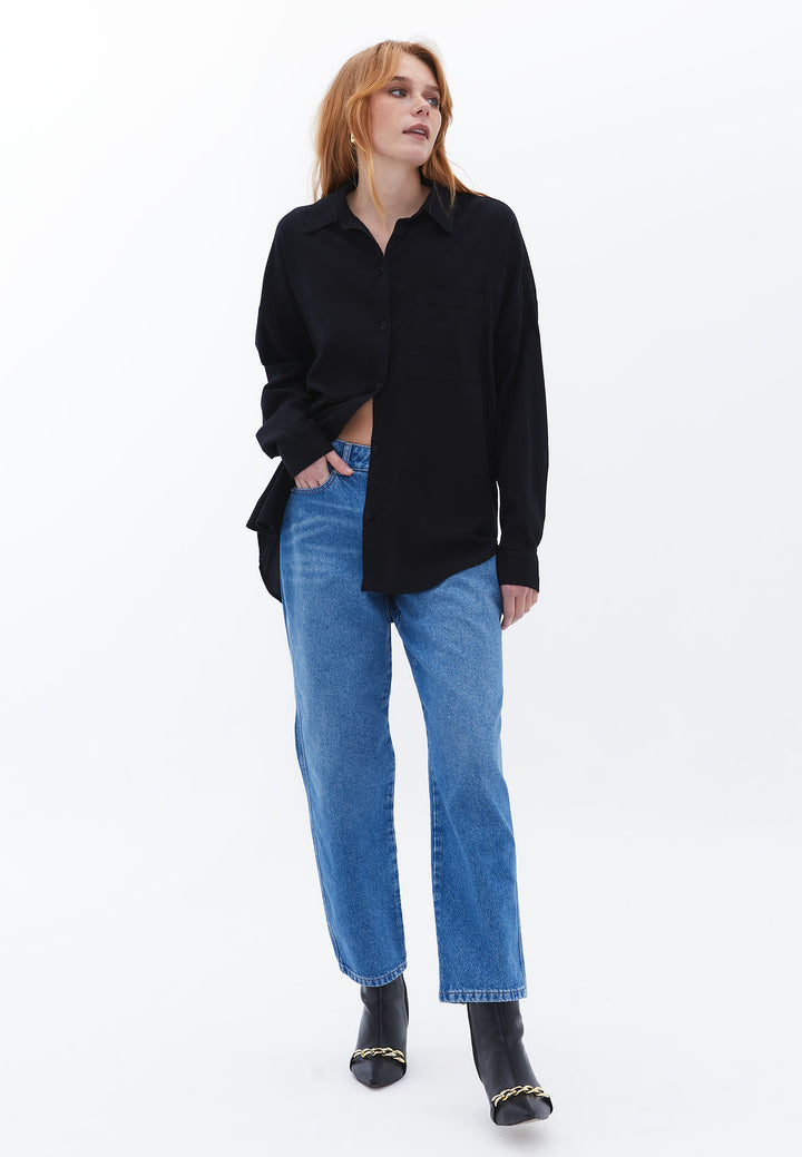 قميص نسائي منسوج