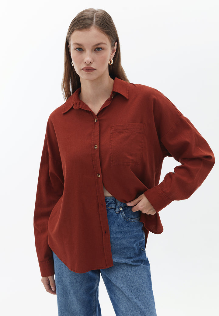 قميص نسائي منسوج