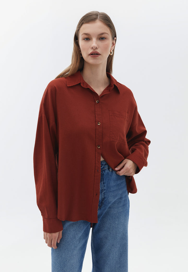 قميص نسائي منسوج