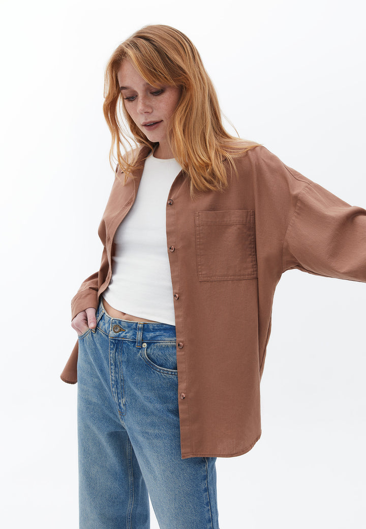 قميص نسائي منسوج