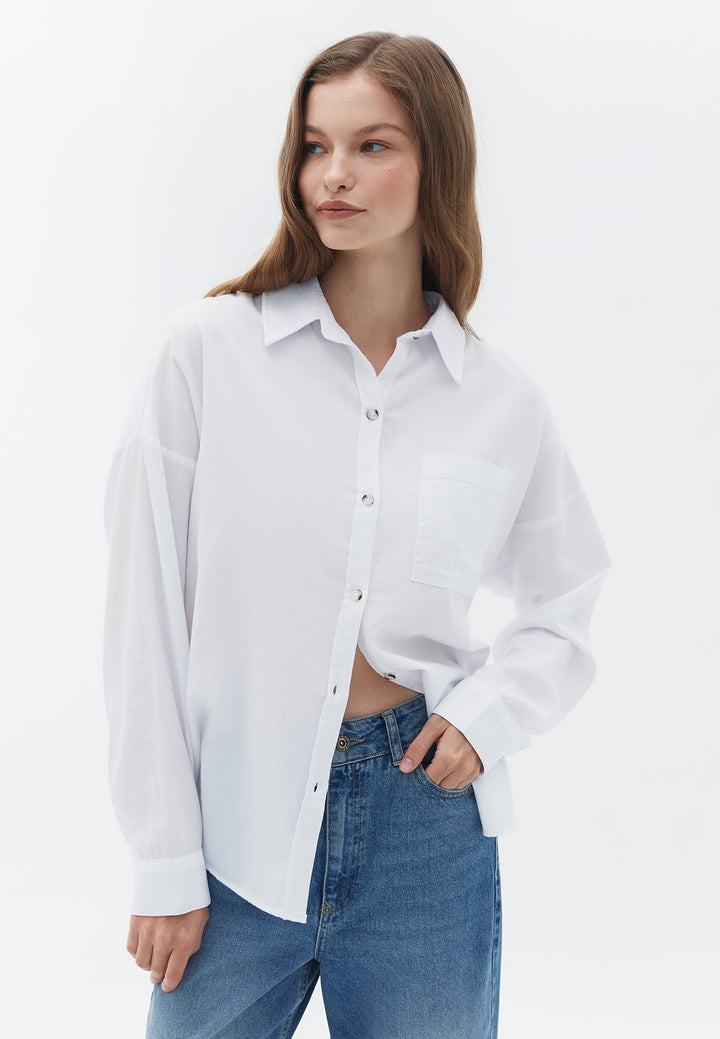 قميص نسائي منسوج