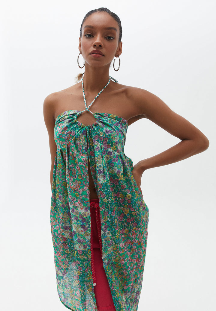 بلوزة منسوجة للسيدات