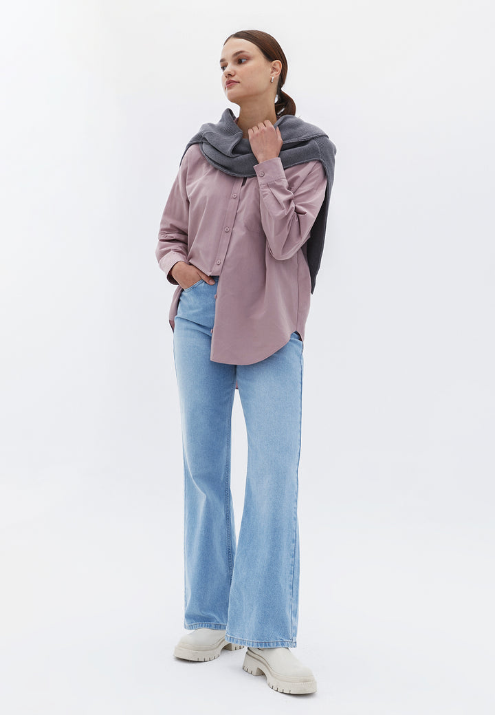 قميص نسائي منسوج