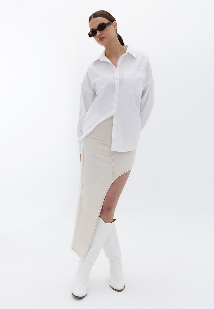 قميص نسائي منسوج