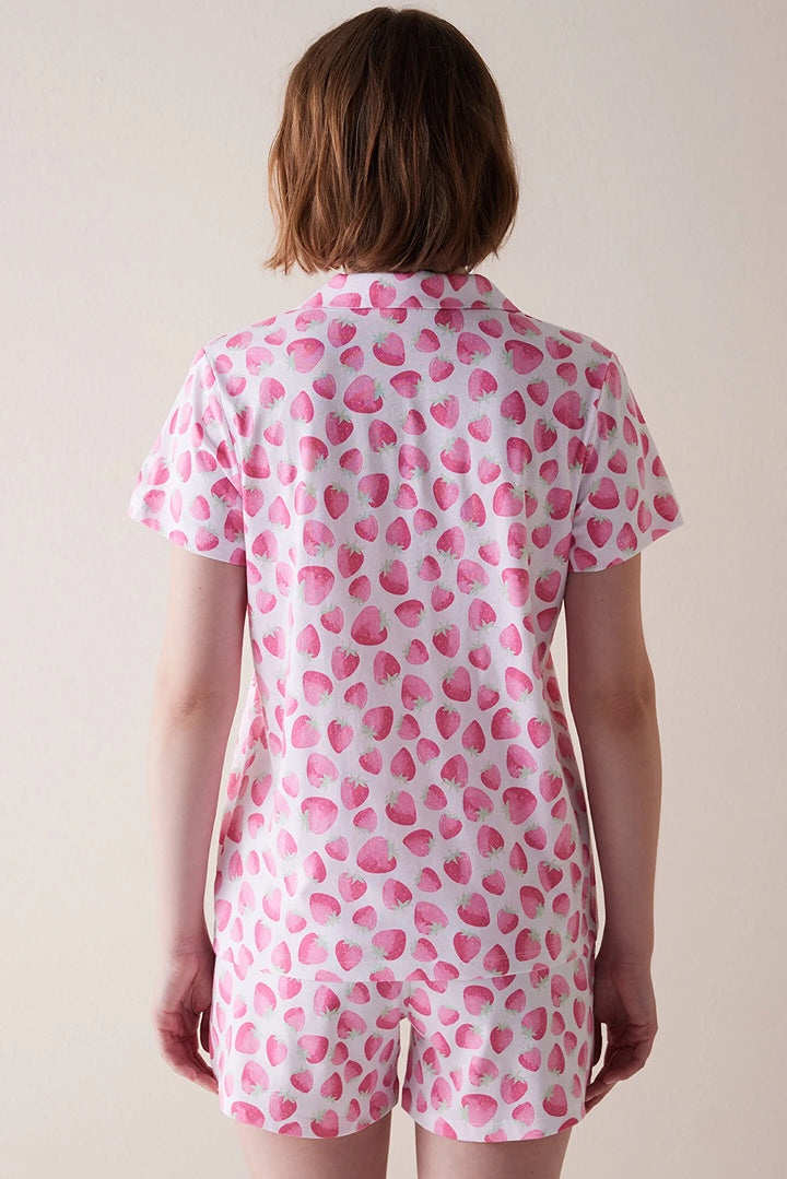 طقم بيجامات نسائية بطبعات