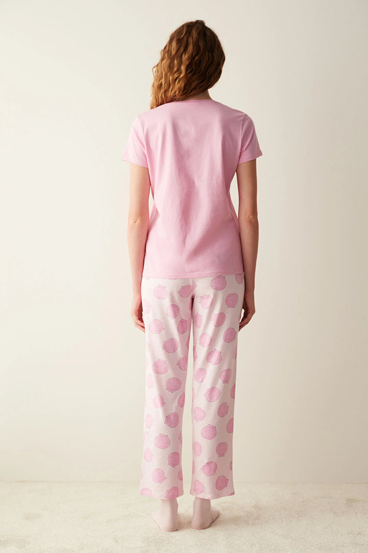 طقم بيجامات نسائية بطبعات