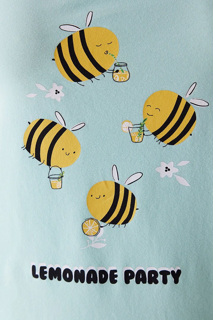 طقم بيجامات نسائية بطبعات