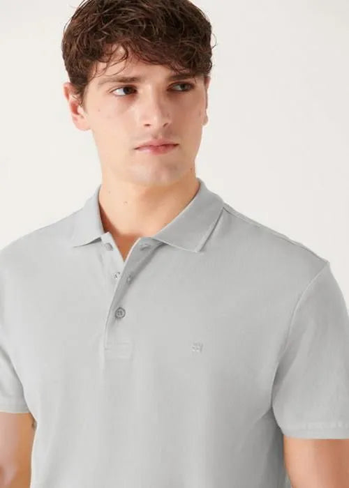 AVVA T-Shirt Gris Clair Homme