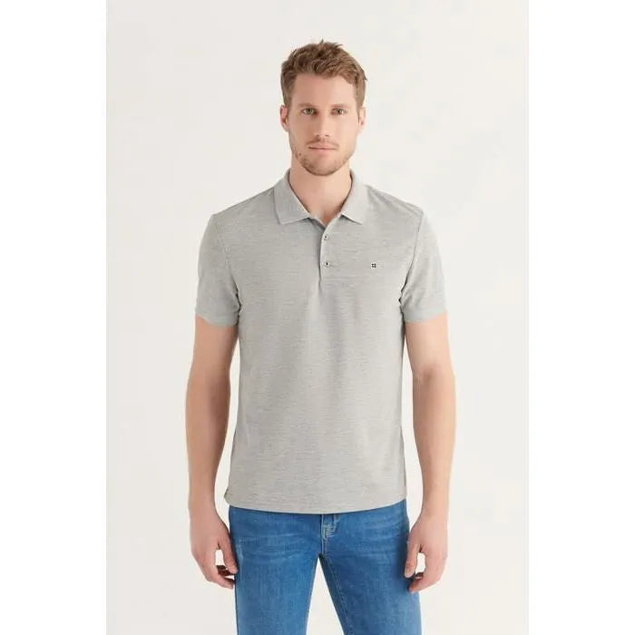 AVVA T-Shirt Gris Homme