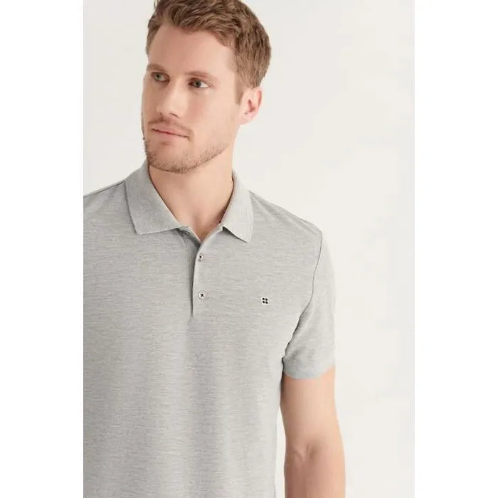 AVVA T-Shirt Gris Homme