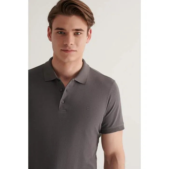 AVVA T-Shirt Anthracite Homme