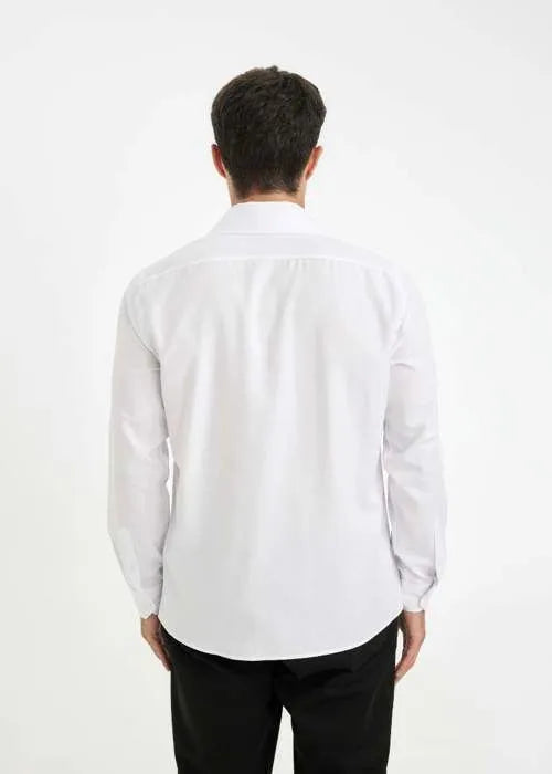AVVA Chemise Blanc Homme