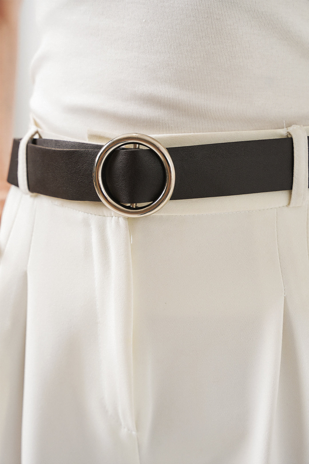 Bigdart Ceinture en cuir 010124 - Marron