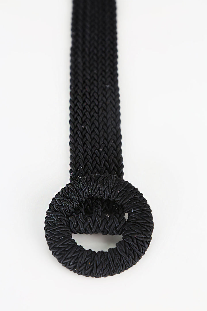 Bigdart 01026 Ceinture en Osier - Noire