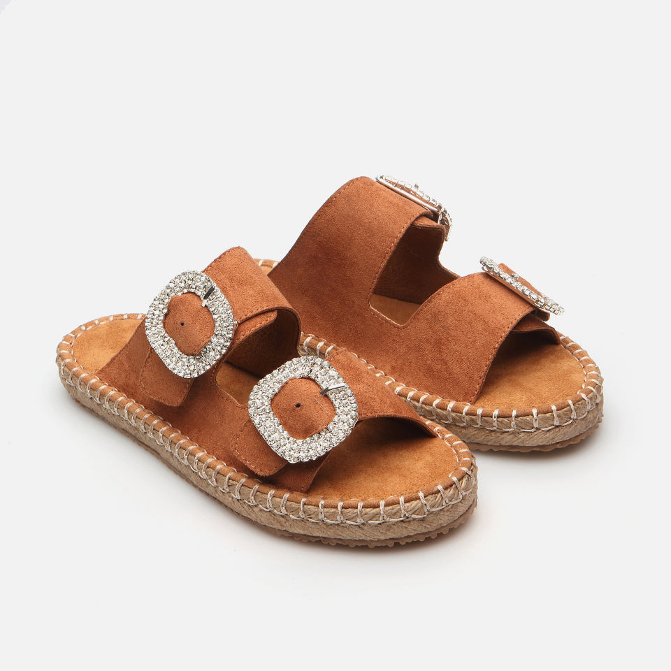hoti̇ç chaussures plates pour femmes - marron