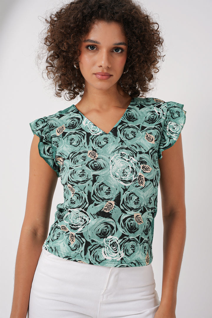 Bigdart 0430 Blouse Tricotée - c. çağla