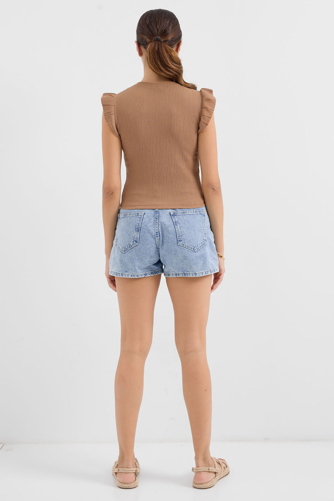 Bigdart 0430 Blouse tricotée - Camel