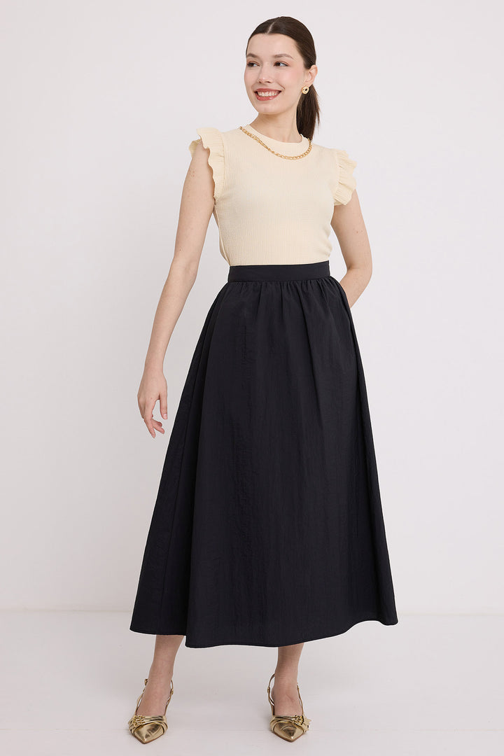 Bigdart Pull en Tricot Crème Femme 0430 - Crème