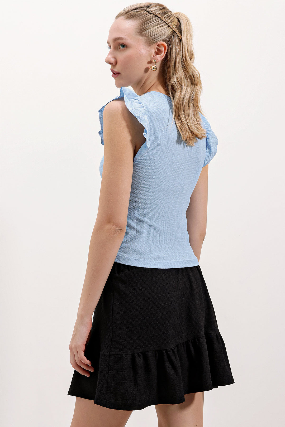 Bigdart 0430 Blouse en tricot - Bleu