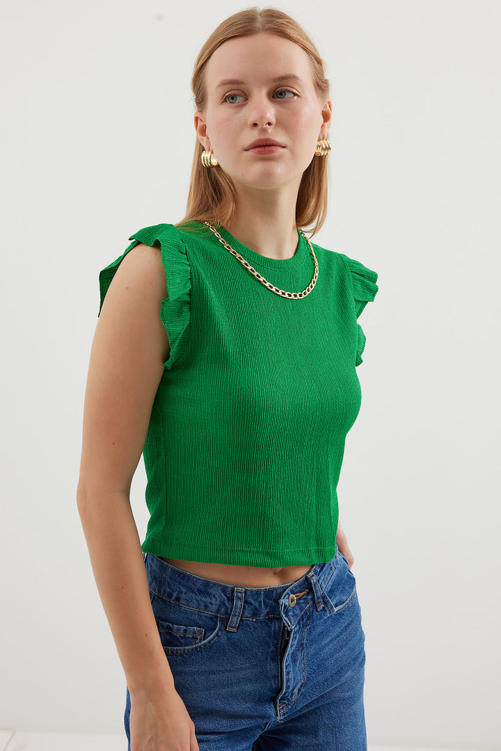 Bigdart 0430 Blouse tricotée - Vert