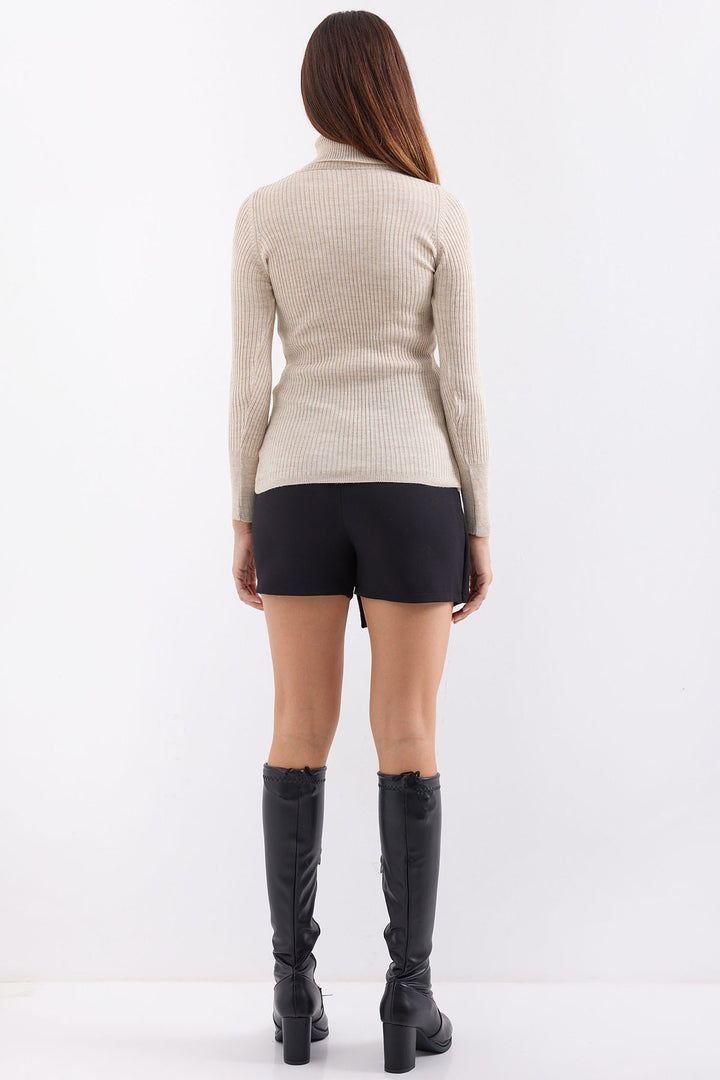 Bigdart 10311 Pull Tricot Col Montant - Pierre
