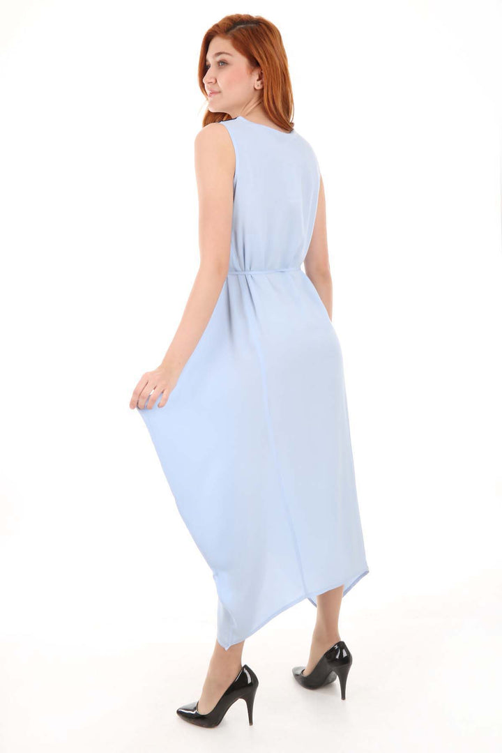 Bigdart Robe brodée sur le devant 1512 - Bleu