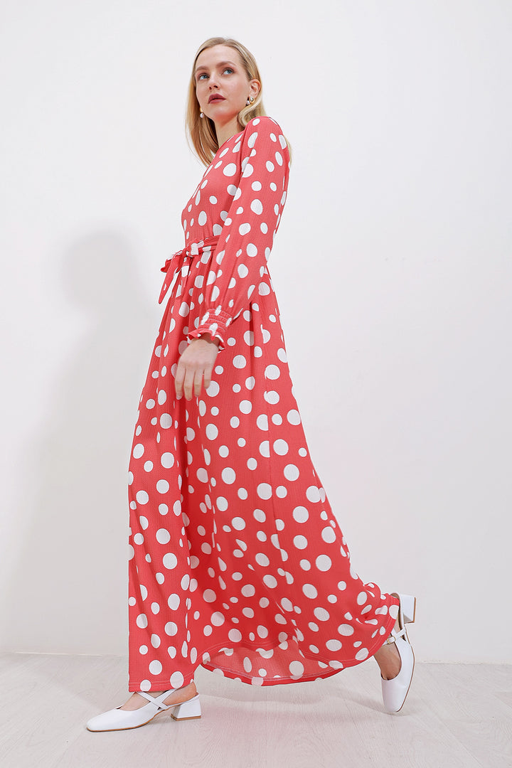 Bigdart 1525 Robe Modeste en Tricot - Rose P.