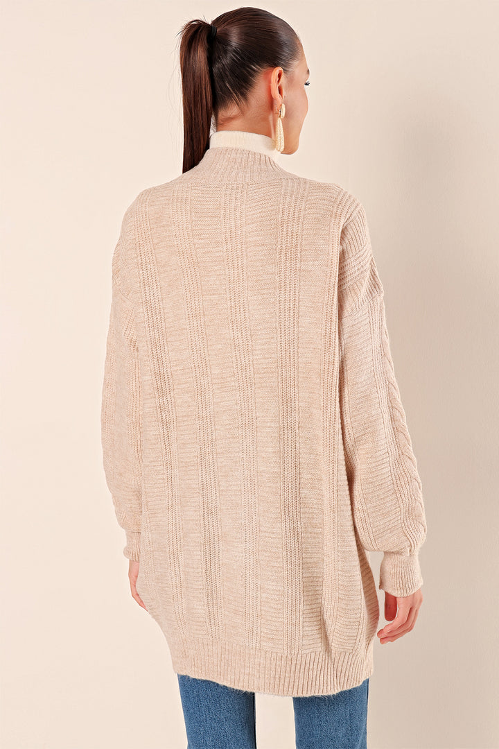 Bigdart 15768 Gilet Tricot Modeste - Crème