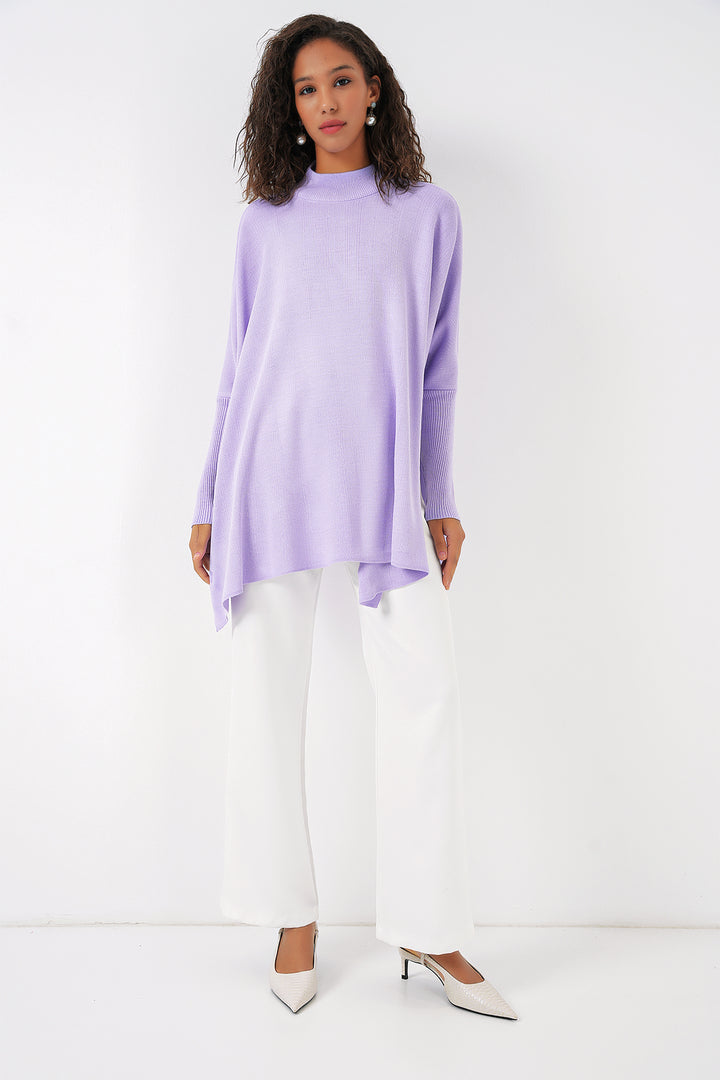 Bigdart Pull Poncho Fendu 15783 - Lilass
