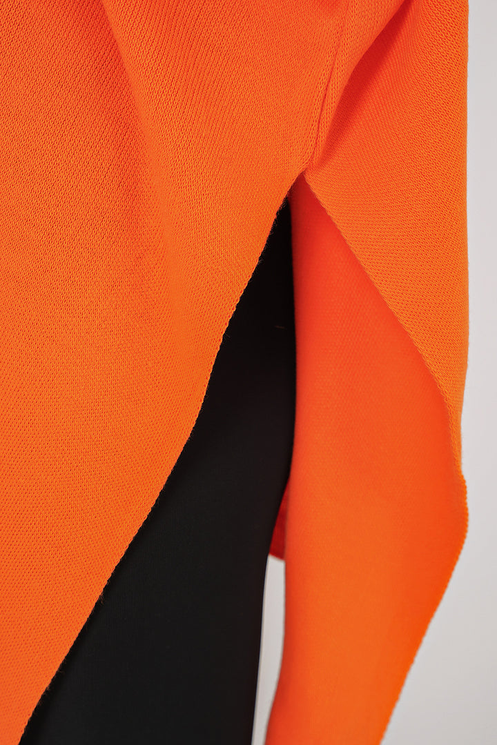 Bigdart 15783 Pull poncho fendu - Orange