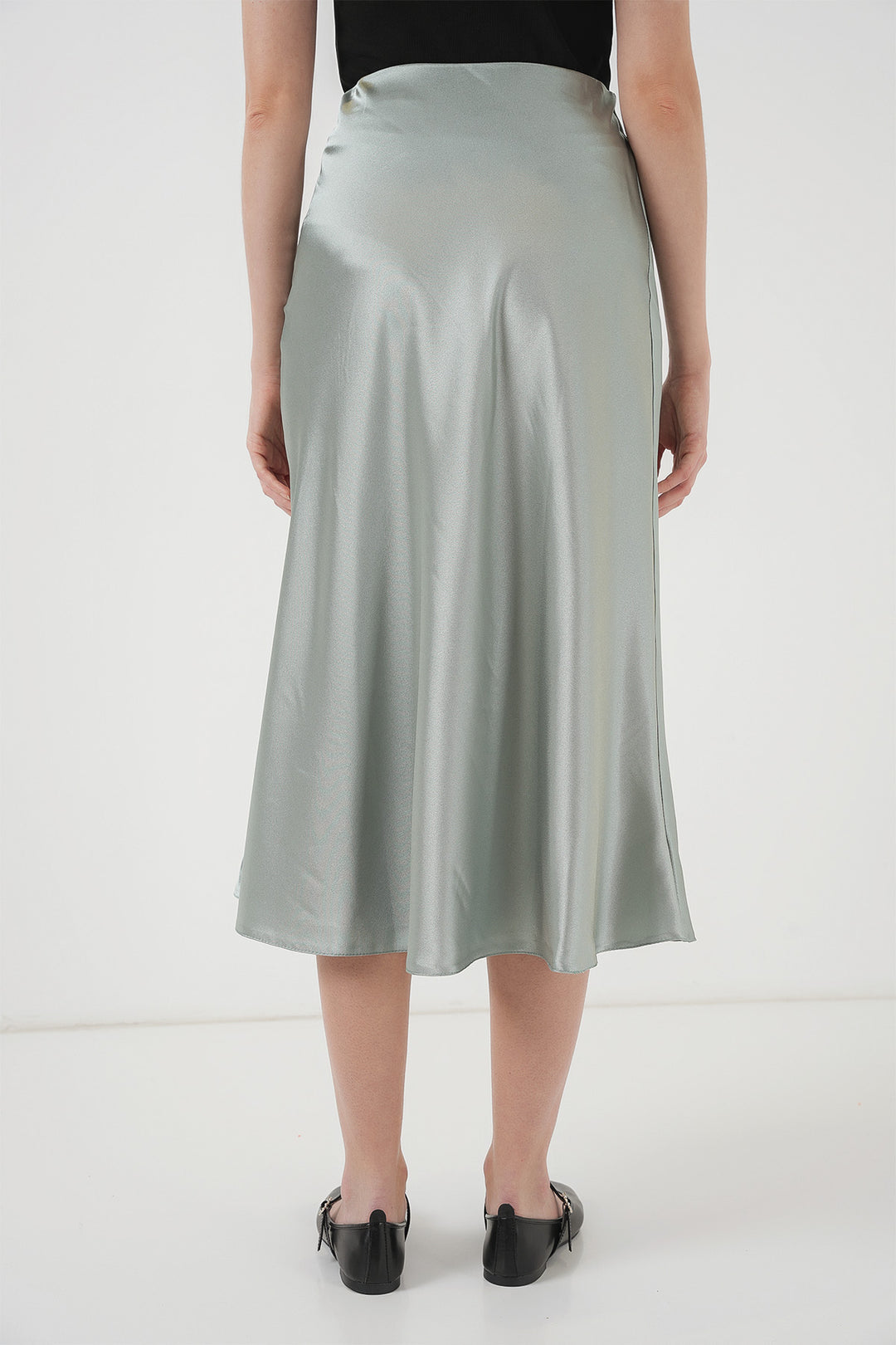 Bigdart Jupe en satin 15806 - çağla