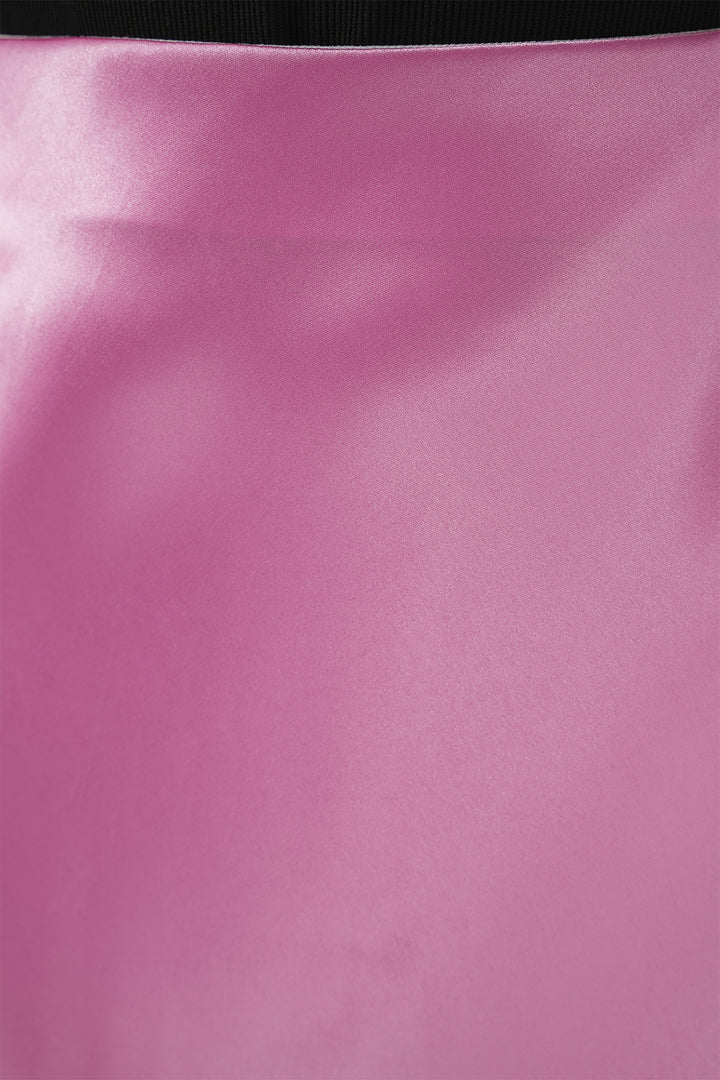 Bigdart Jupe en satin 15806 - Rose