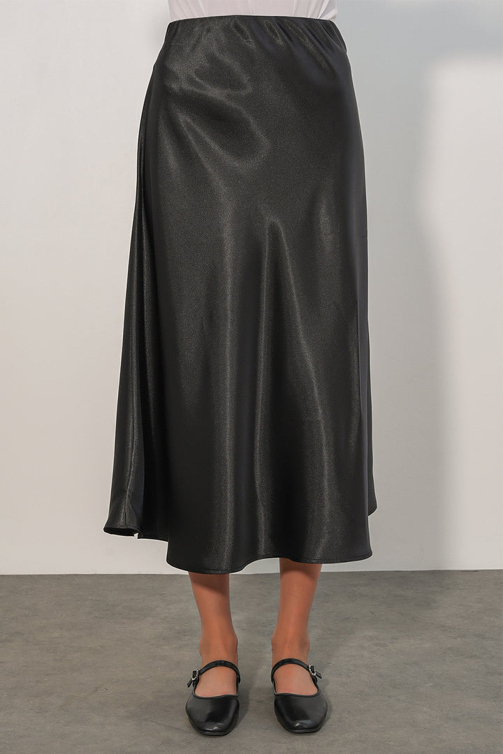 Bigdart 15806 Jupe Satin - Noir