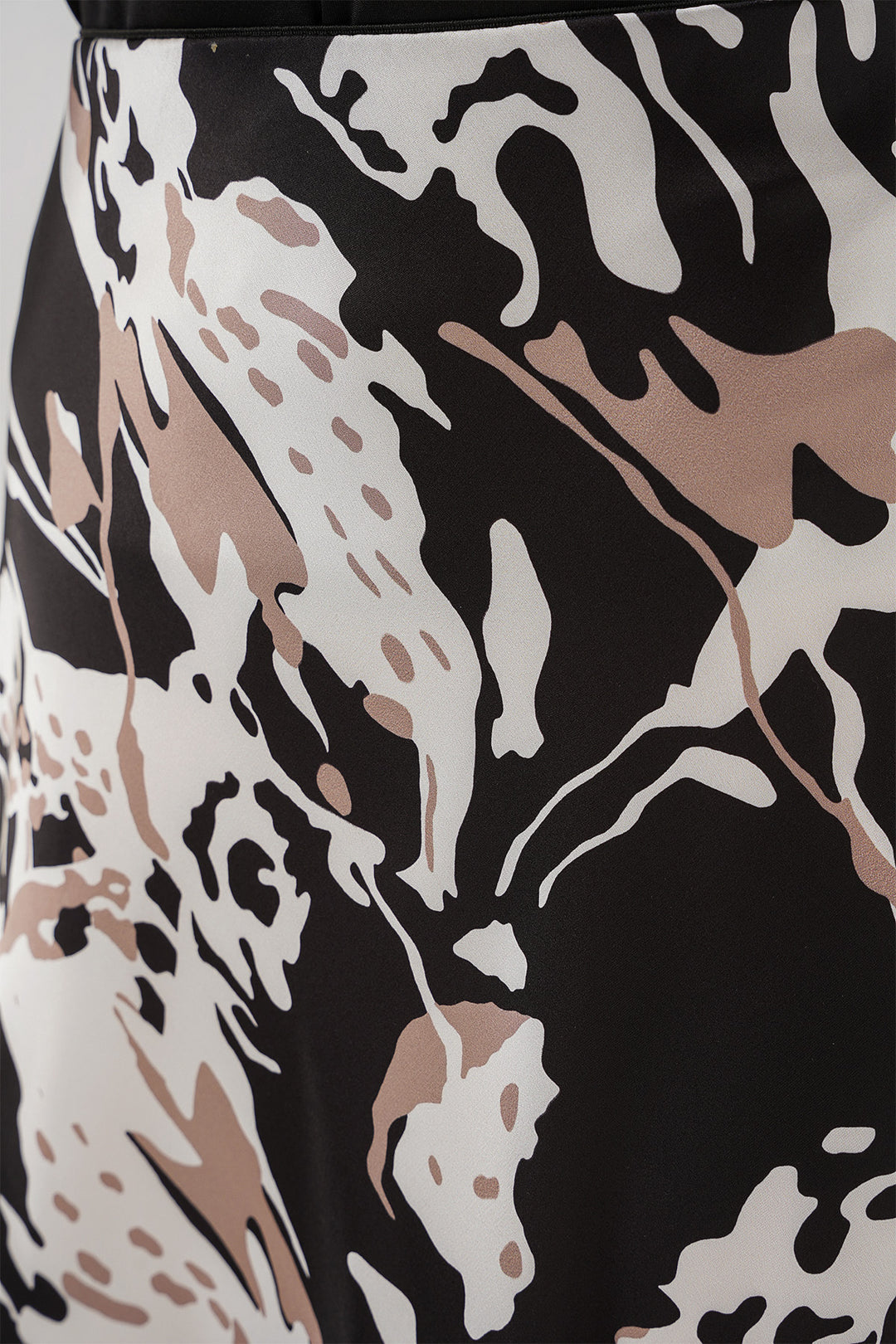 Bigdart Jupe en satin 15806 - Beige
