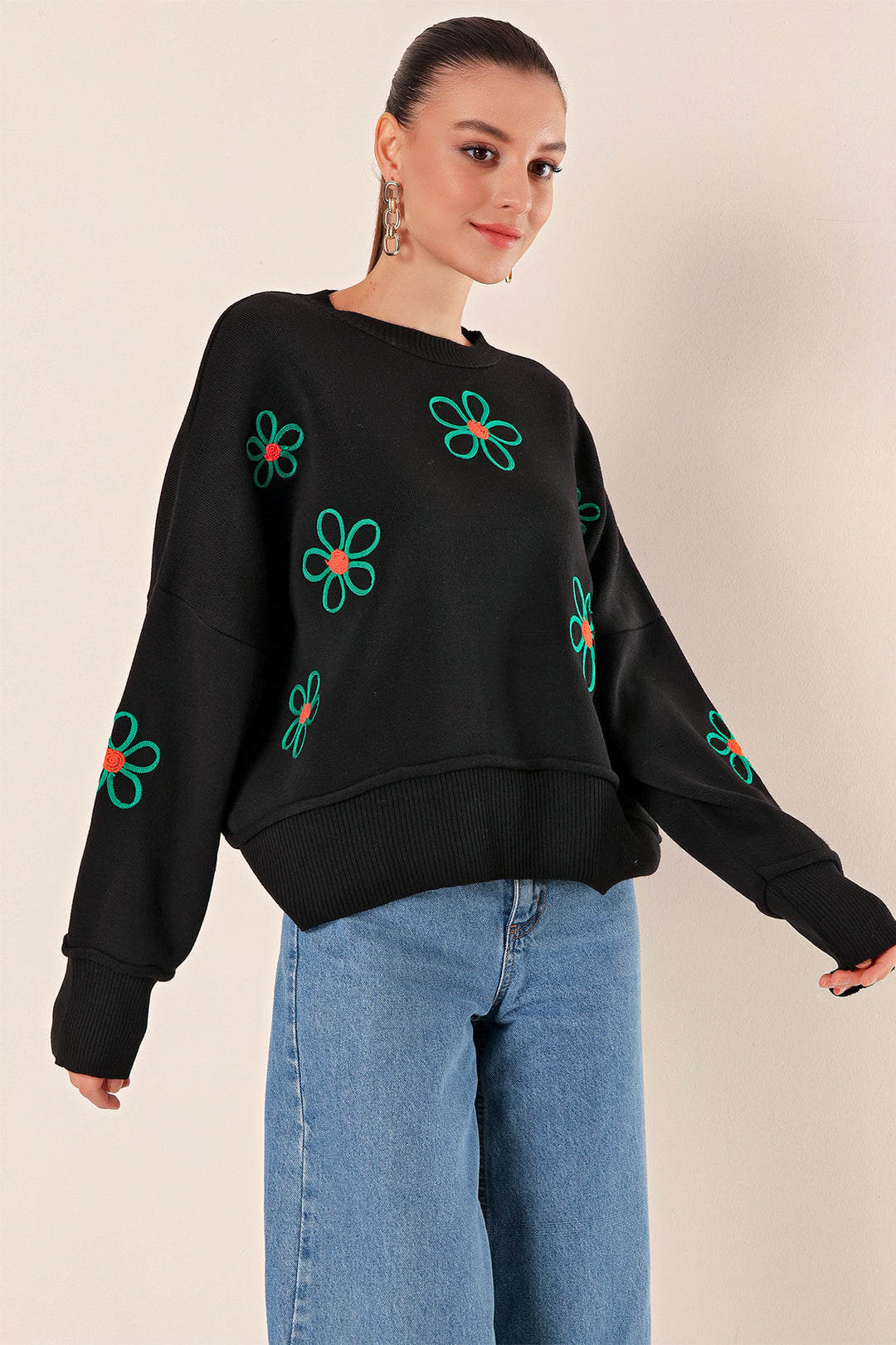 Bigdart Pull oversize poncho 15824 - Noir