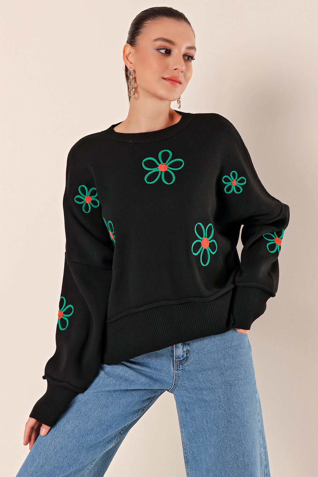 Bigdart Pull oversize poncho 15824 - Noir
