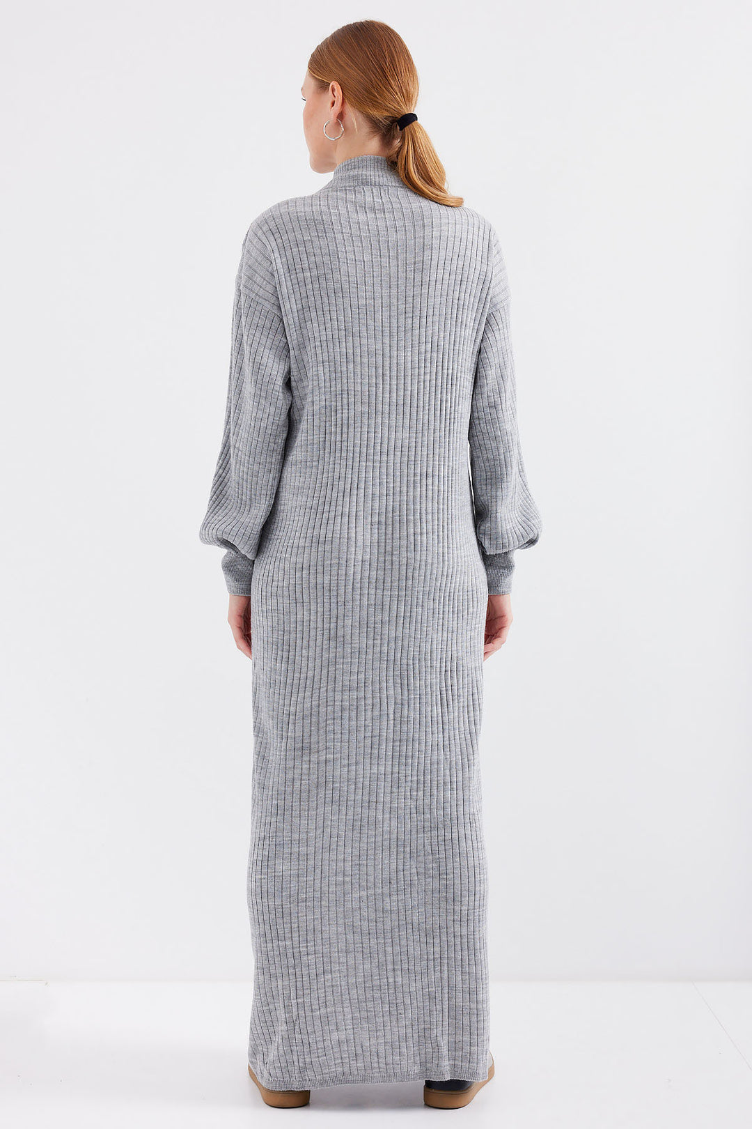 Bigdart Robe en tricot 15839 - Gris