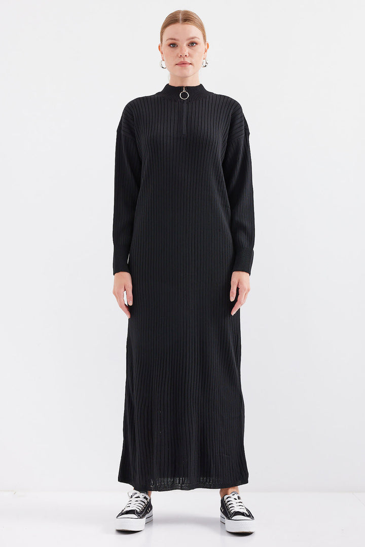 Bigdart Robe en tricot 15839 - Noir
