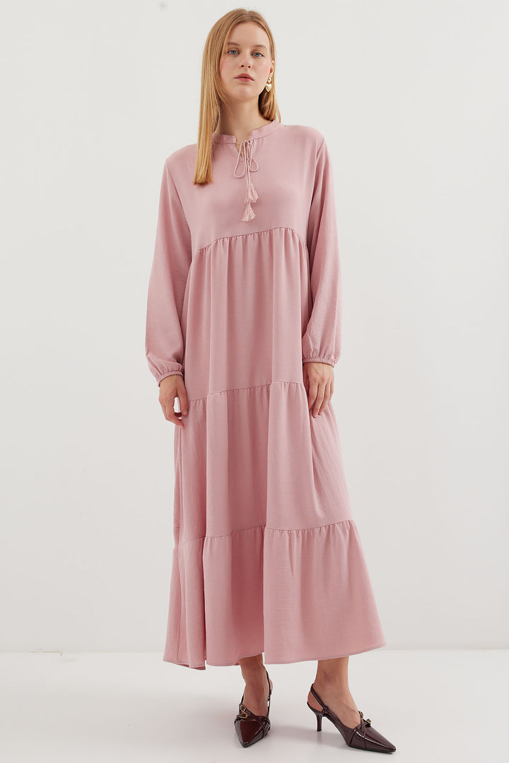 Bigdart Robe Modeste à Lacets 1627 - A. Rose