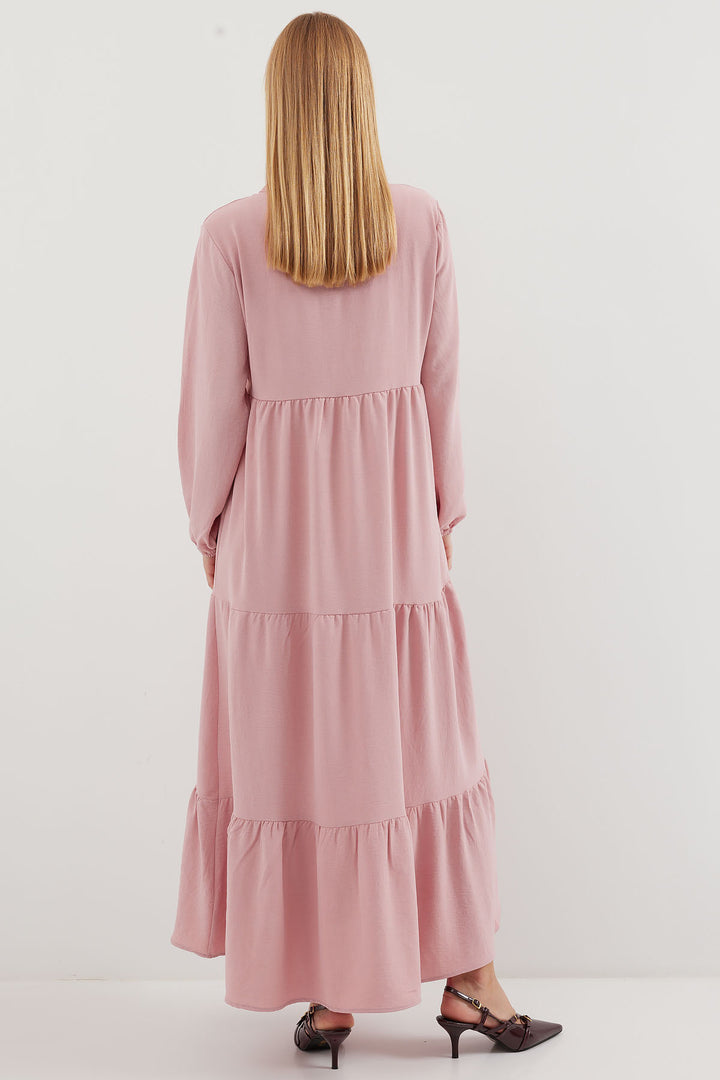 Bigdart 1627 Robe de mode à lacets - a. Rose